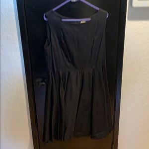 Black swing dress
